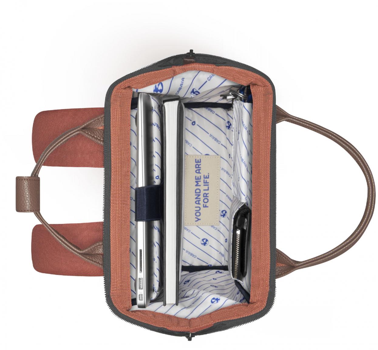 Minibackpack Adventurer Small Cabaia Terracotta San Cristobal