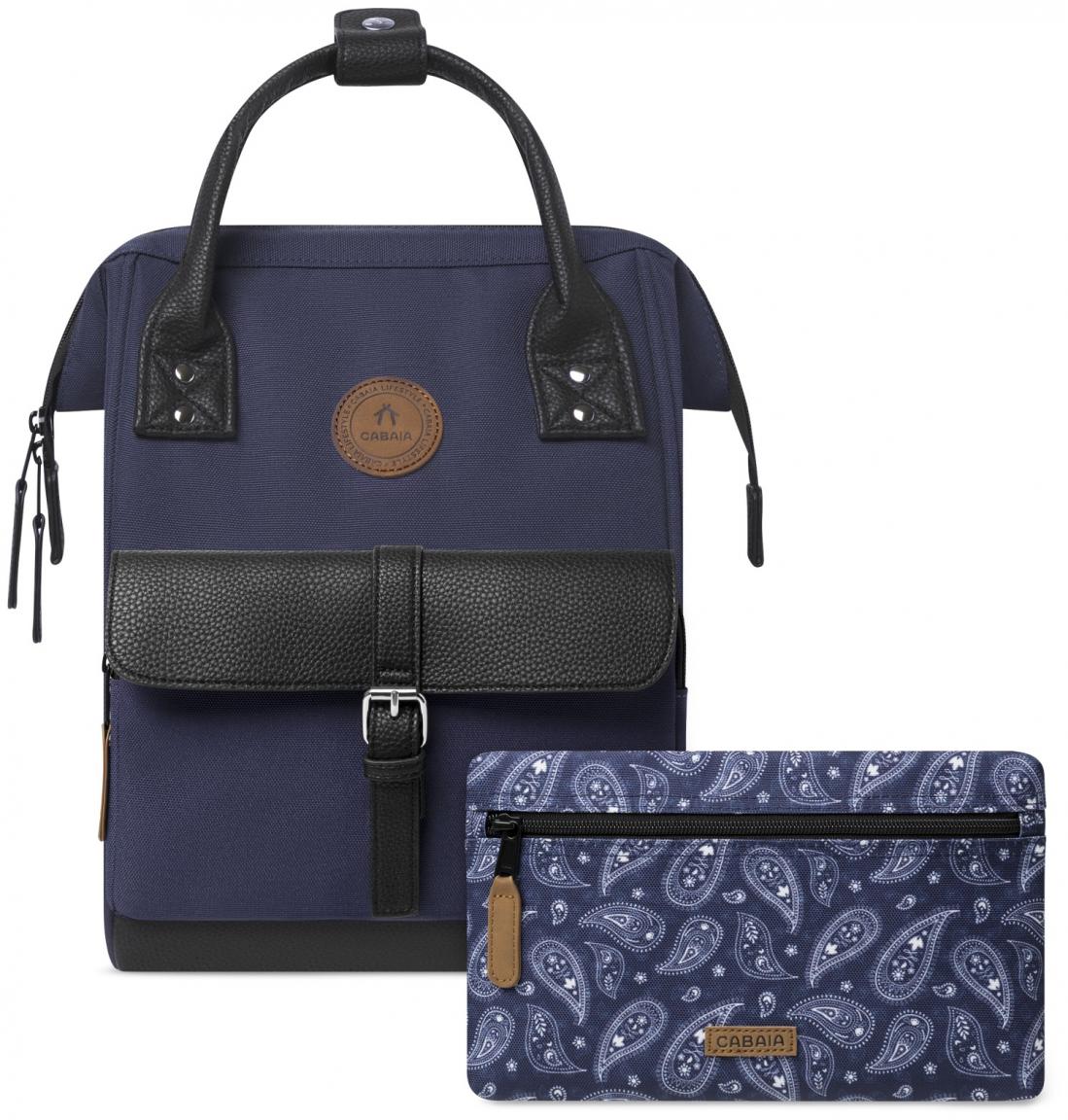 Minirucksack Cabaia Adventurer Small Dusseldorf dunkelblau Wechselpouch