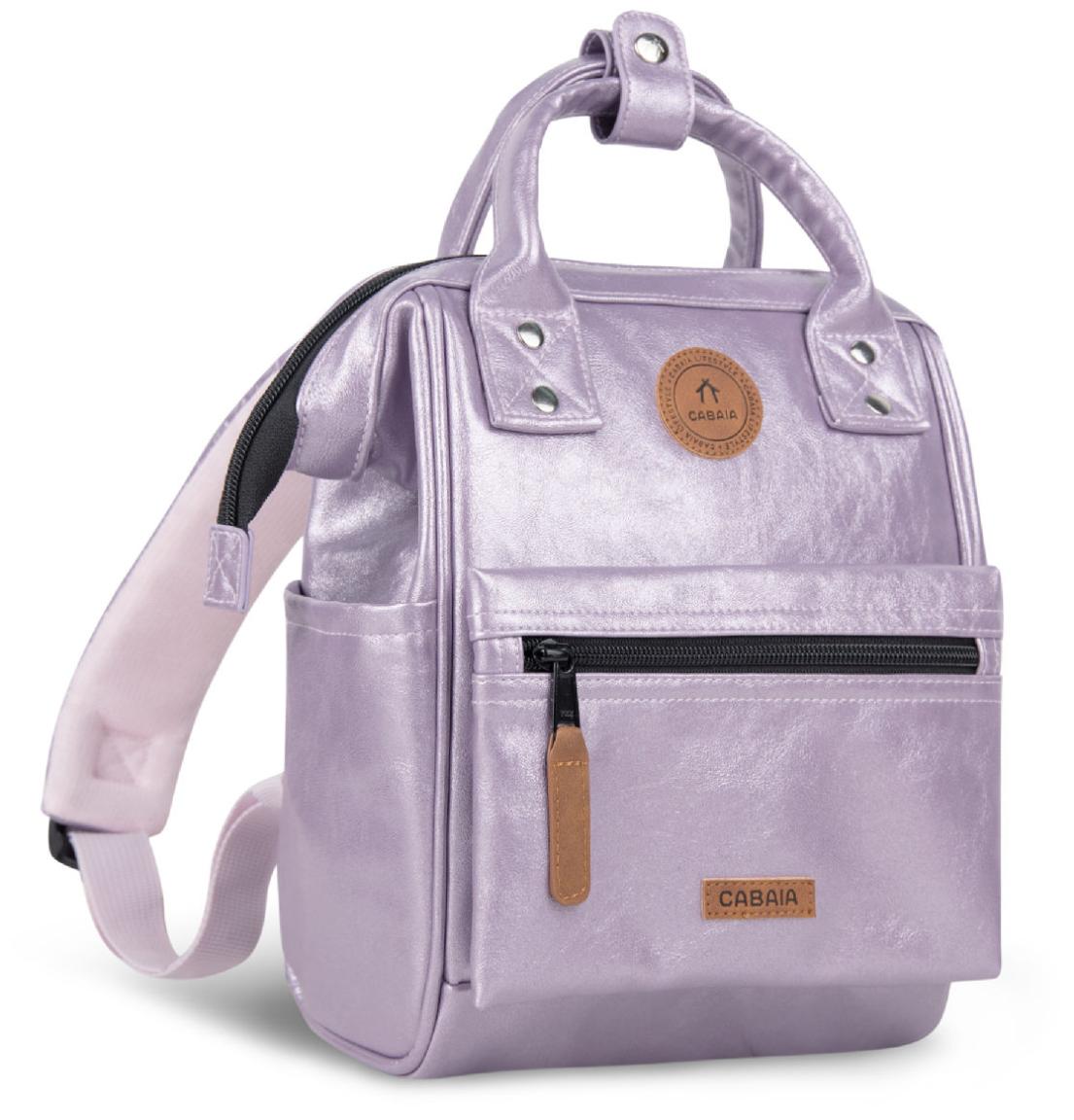 Minirucksack Cabaia lila Capri XS schimmernd Molle