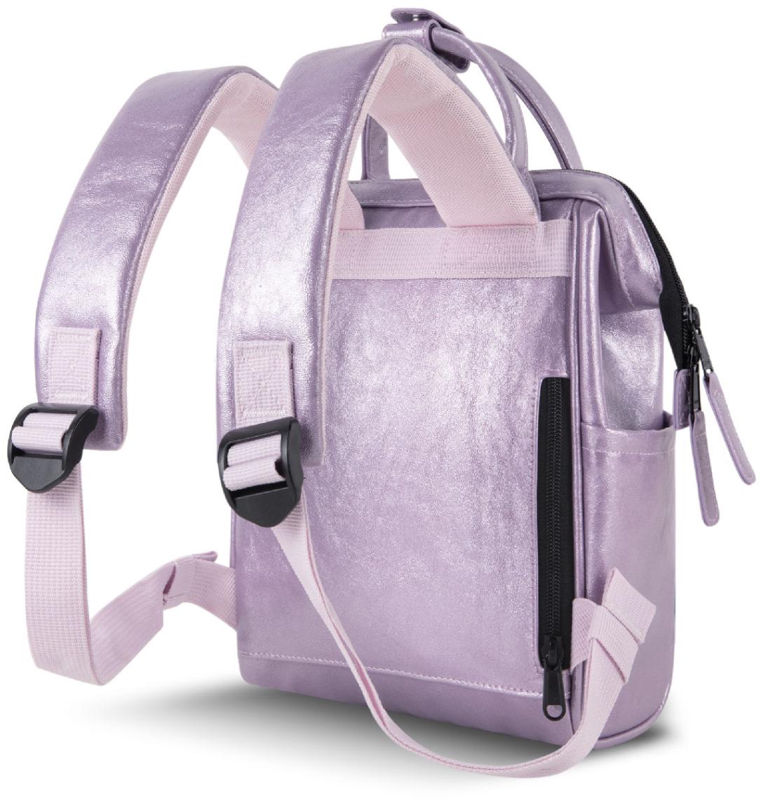 Minirucksack Cabaia lila Capri XS schimmernd Molle