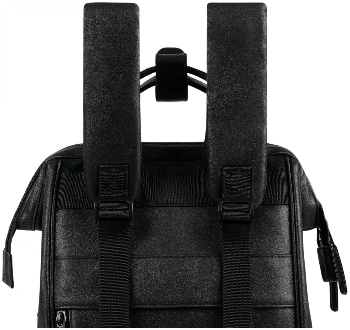 Minirucksack schwarz Glitzer Limited Edition Jupiter Cabaia Adventurer Small