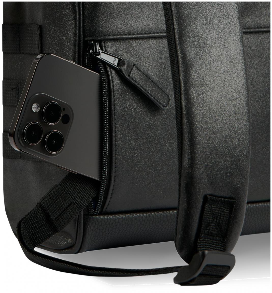 Minirucksack schwarz Glitzer Limited Edition Jupiter Cabaia Adventurer Small