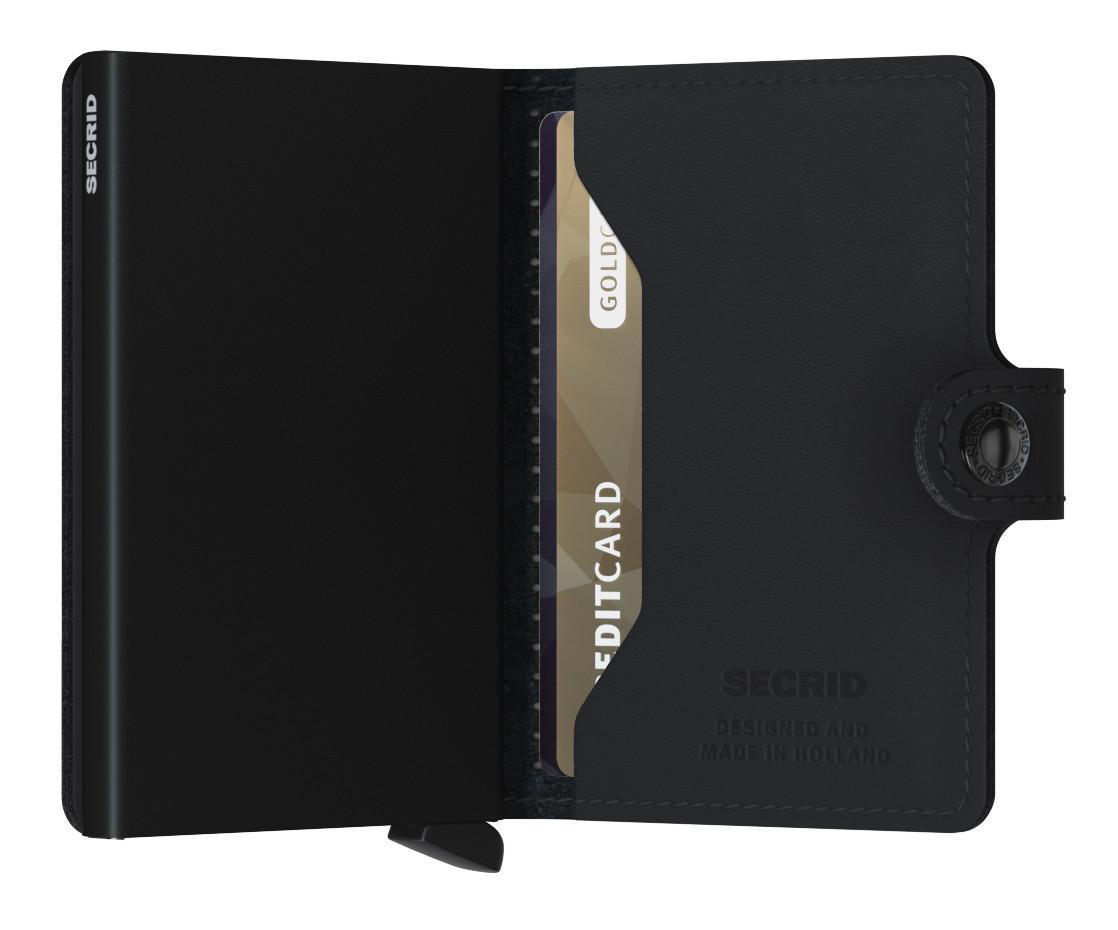 Miniwallet Kartenetui Perforated Black schwarz gelocht Secrid