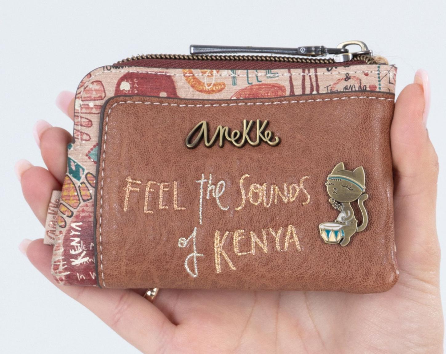 Moneycase Kenya bestickt Towanda Etui
