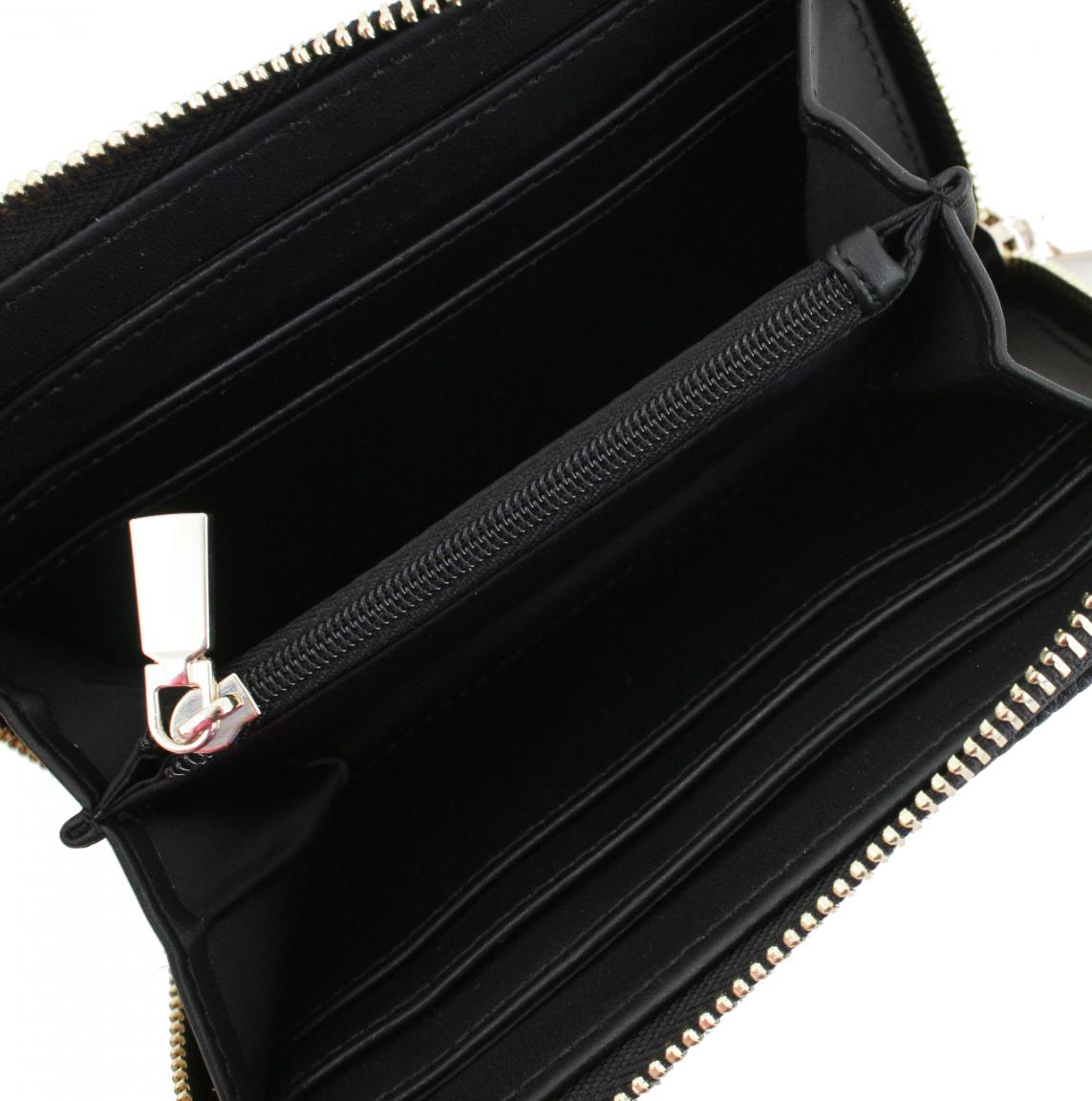 Münzbörse schwarz Logoprägung Guess Cresidia 