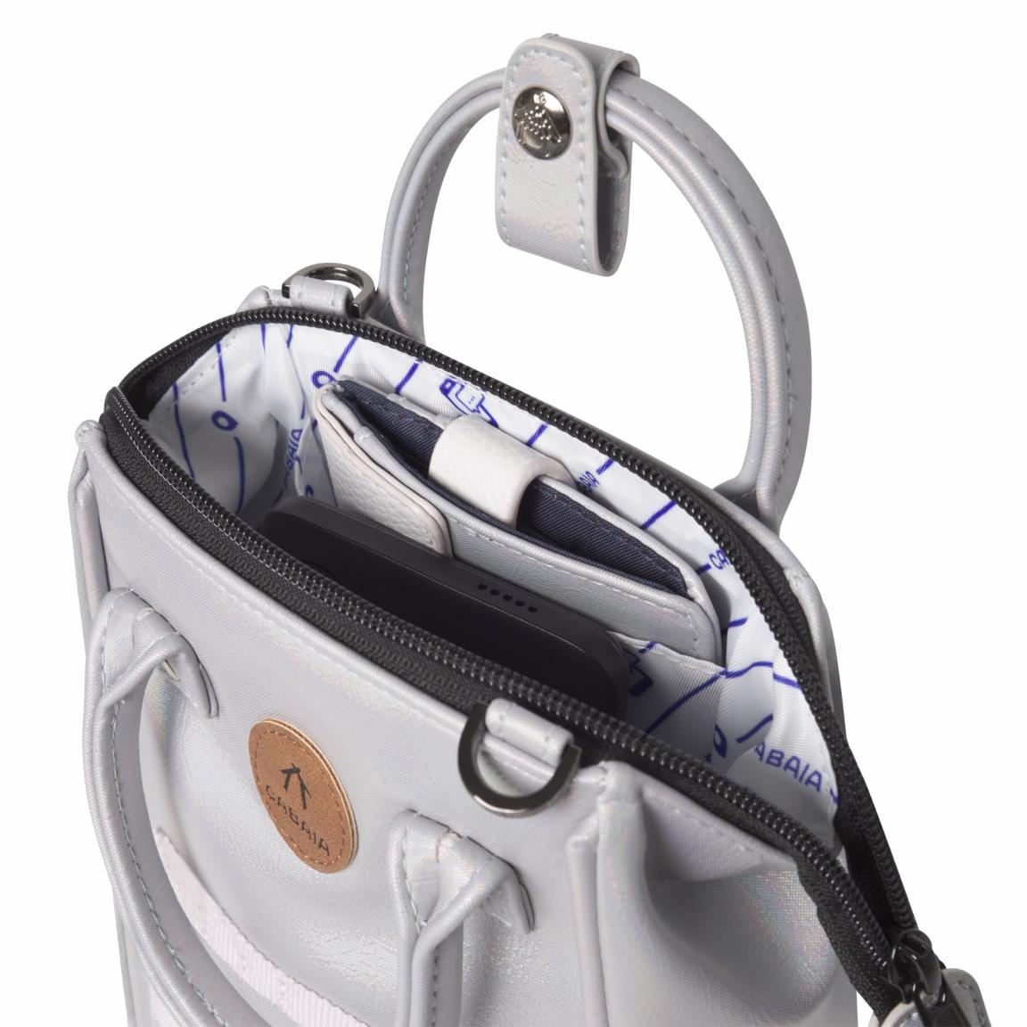Nano Bag Cabaia Crossover Mini Bag Silver Rennes