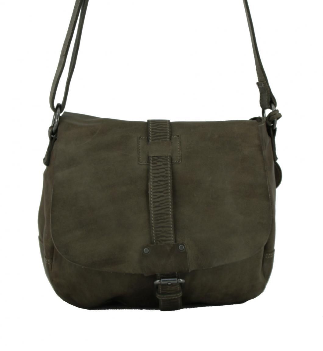 Nauja Harbour2nd Überschlagtasche Khaki grün