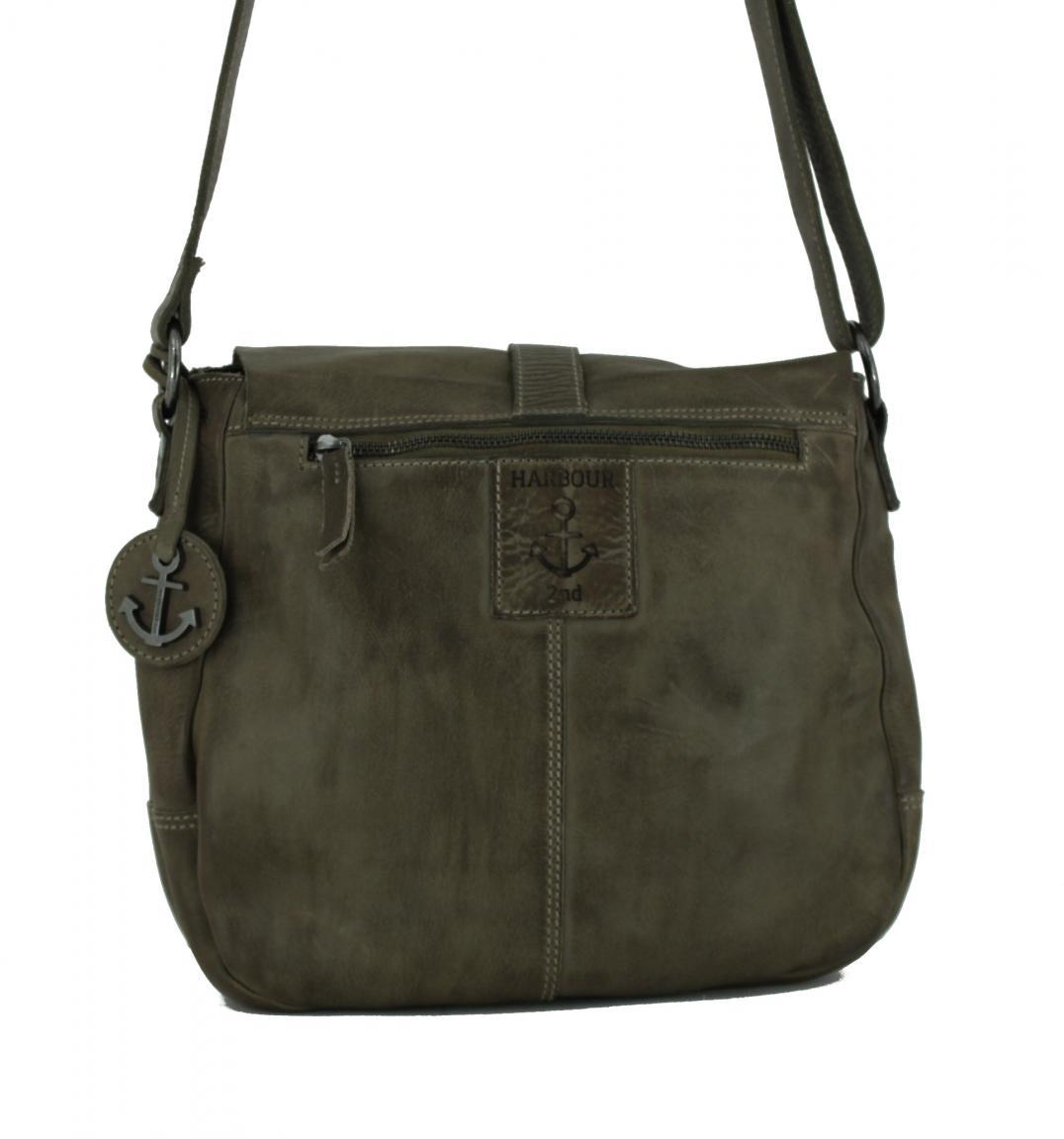 Nauja Harbour2nd Überschlagtasche Khaki grün