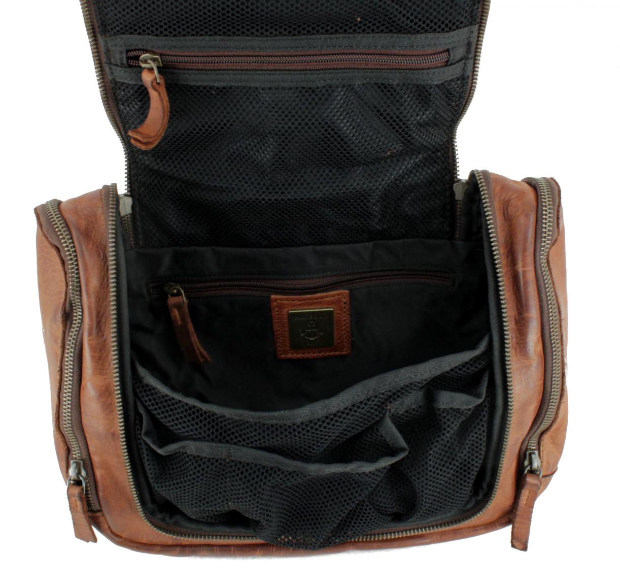 Necessaire Herren Harbour 2nd Sailor Ash schwarz Leder