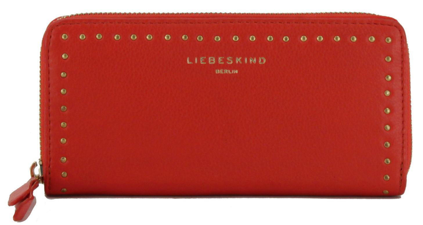 Nietenbörse Liebeskind SLSallyH8 Vintage rot Zip Studs