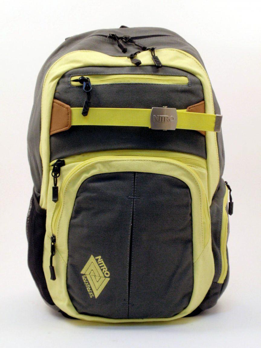 Nitro Schulrucksack Hero heather stripe