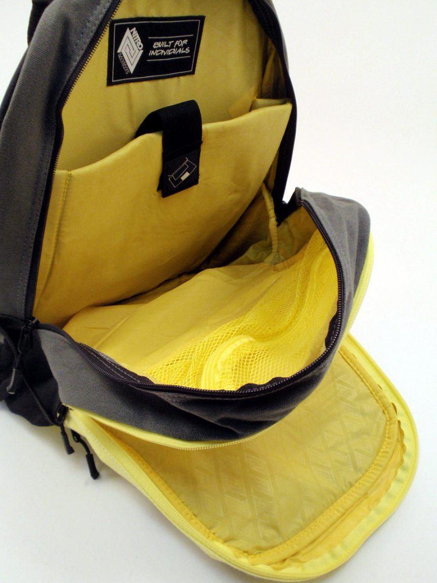 Nitro Schulrucksack Hero heather stripe