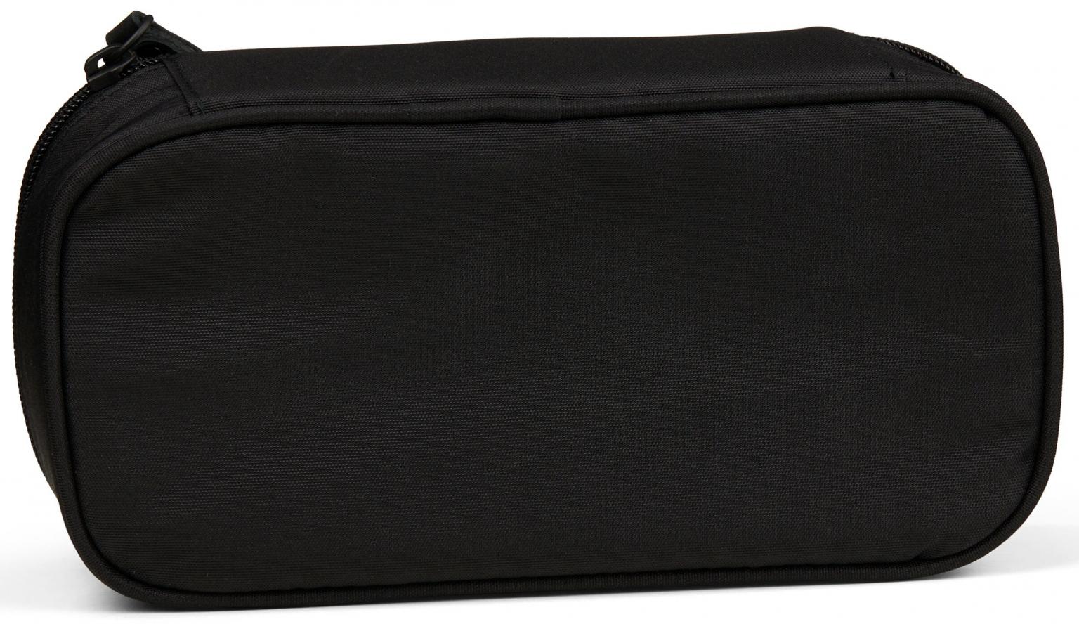 Nordic Black Schuletui Stifte Satch schwarz recycelt Stickerei