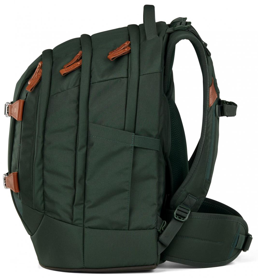 Nordic Forest Green Büchertasche Satch Pack Swap dunkelgrün