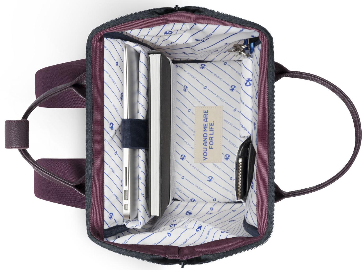 Norfolk Medium Cabaia Daypack burgundy Molle dunkellila Adventurer