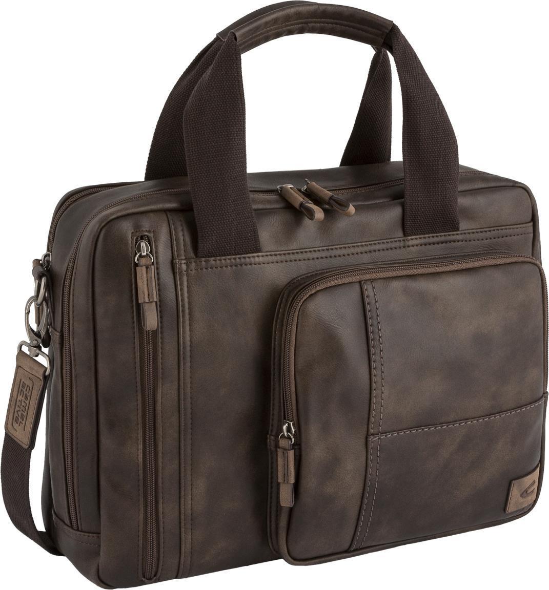 Notebooktasche Herren Camel Active Laos Business Bag Brown Tablet