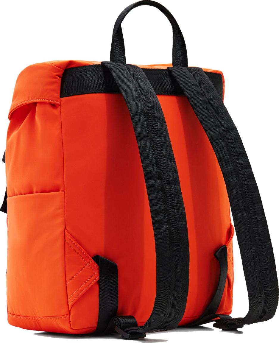 Nylon Backpack Damen Desigual Logout Yara kräftiges Orange