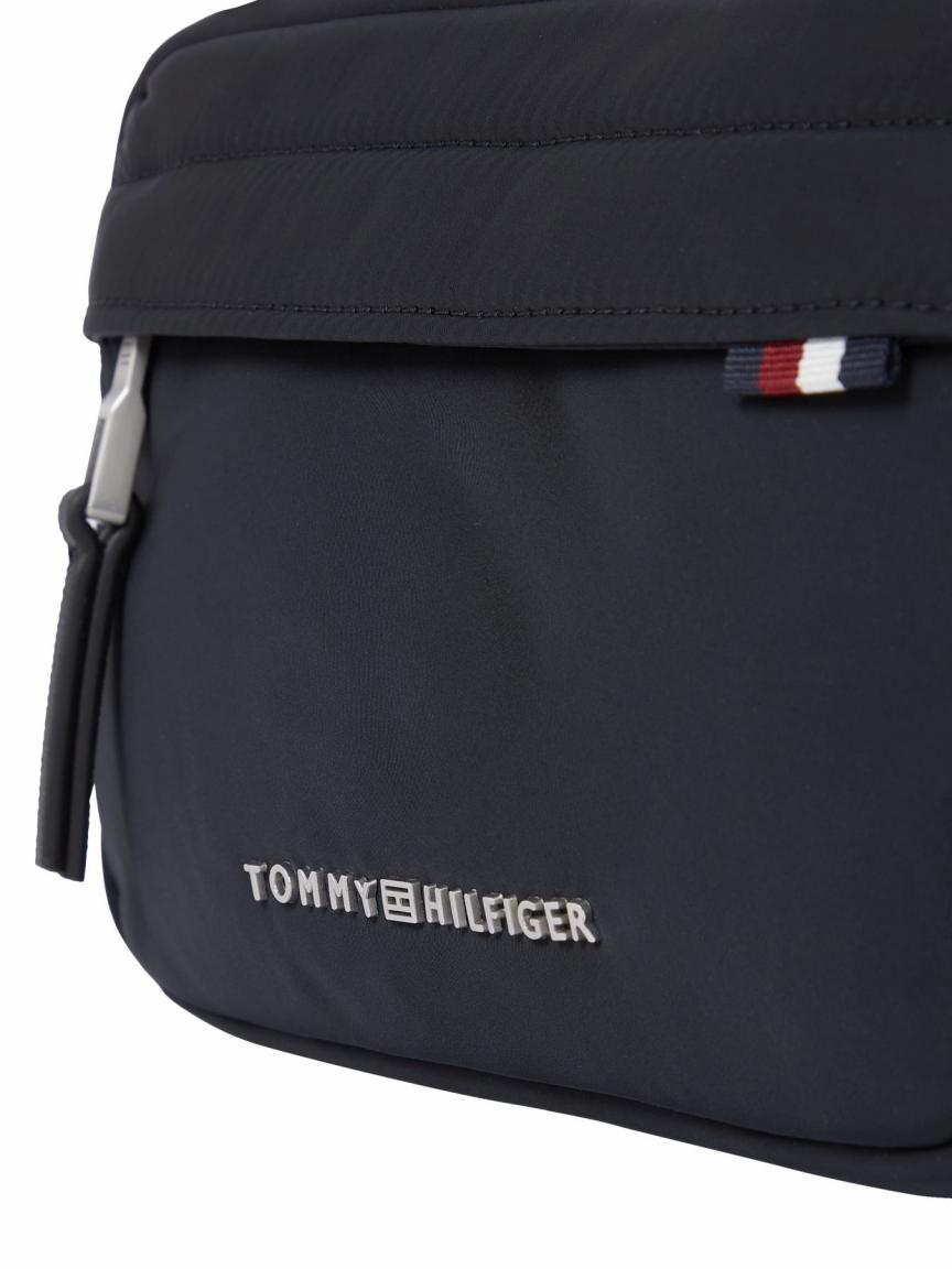 Nylon Gürteltasche Tommy Hilfiger TH Signature Tech Crossover schwarz