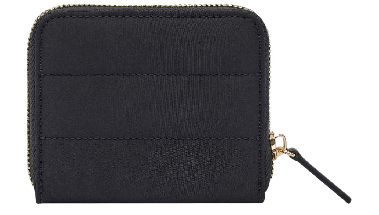 Nylonbörse Small Louvre Cloud Kapten and Son All Black abgesteppt