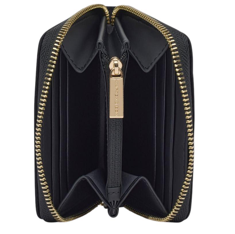 Nylonbörse Small Louvre Cloud Kapten and Son All Black abgesteppt