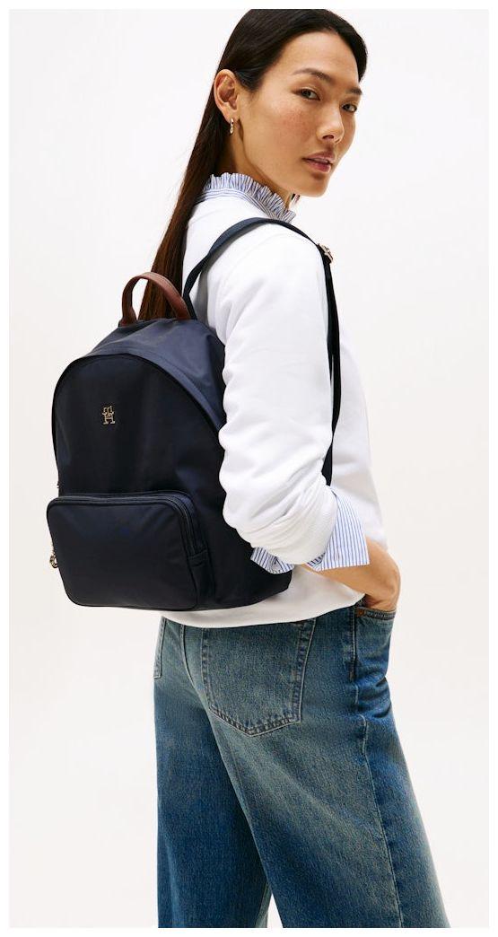 Nylonrucksack Tommy Hilfiger Popette Dome Space Blue 
