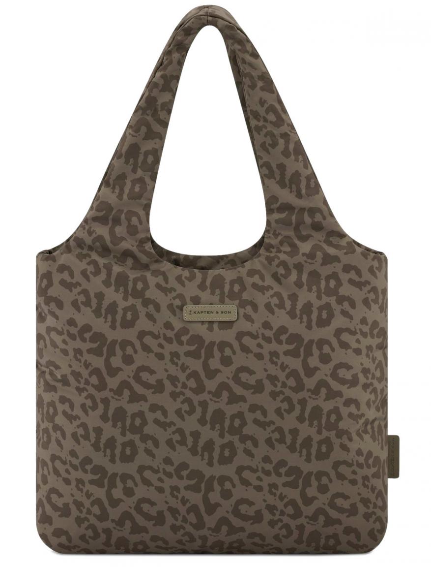 Nylontasche Leo Skara KAPTEN und Son Dark Brown