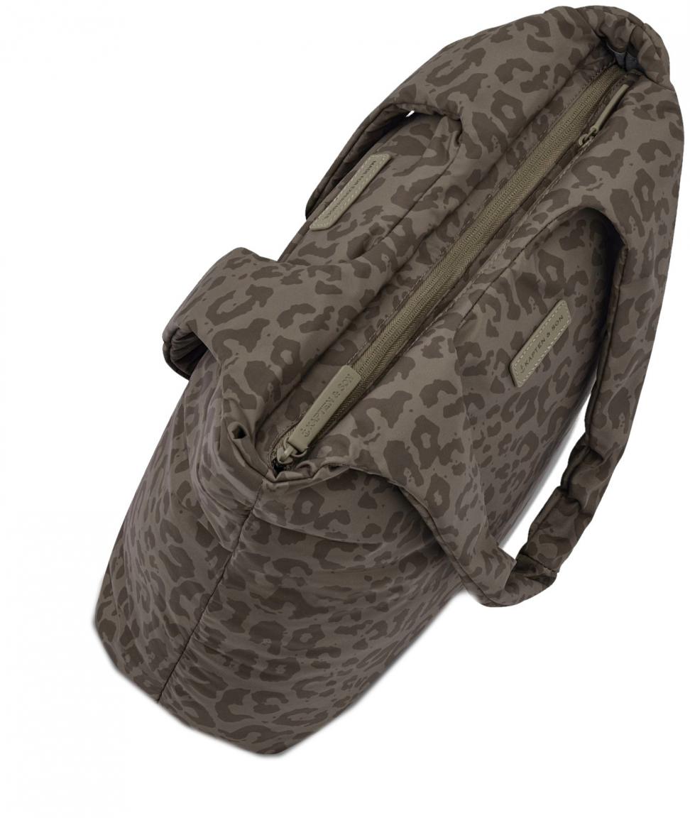 Nylontasche Leo Skara KAPTEN und Son Dark Brown