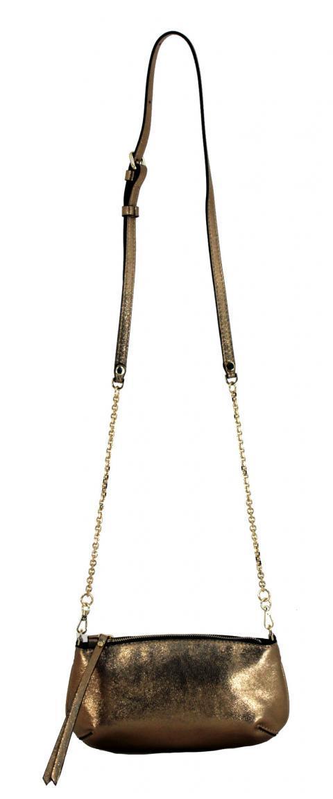 Operntasche Tilla Antracite Gianni Chiarini silber metallic