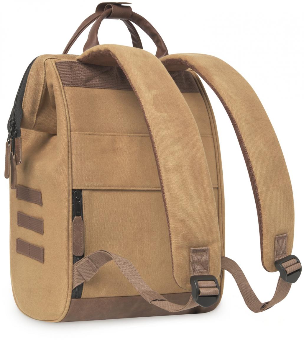 Outdoorbackpack braun gewachst Canvas Cabaia Adventurer Colombo medium