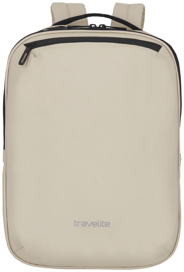 Outdoorbackpack wasserabweisend hellbeige Travelite Basics Plane RV ivory 
