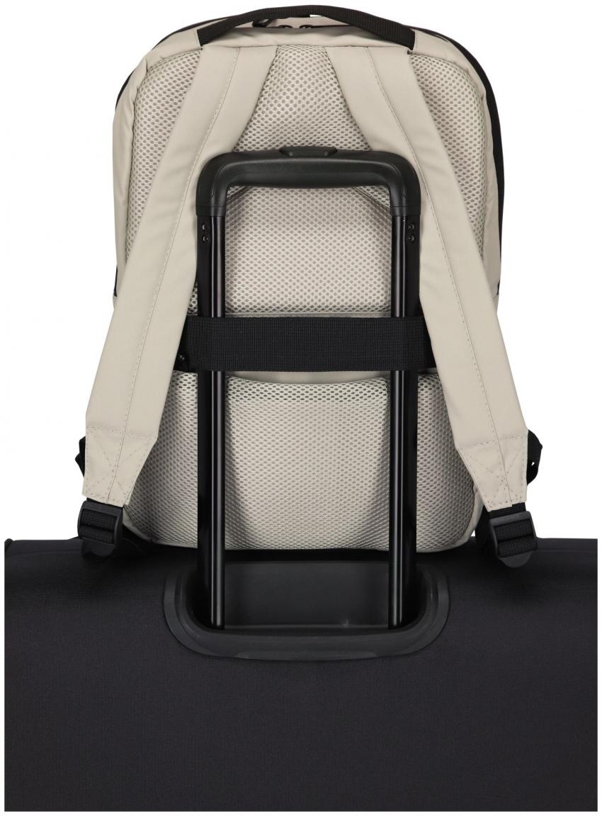 Outdoorbackpack wasserabweisend hellbeige Travelite Basics Plane RV ivory 