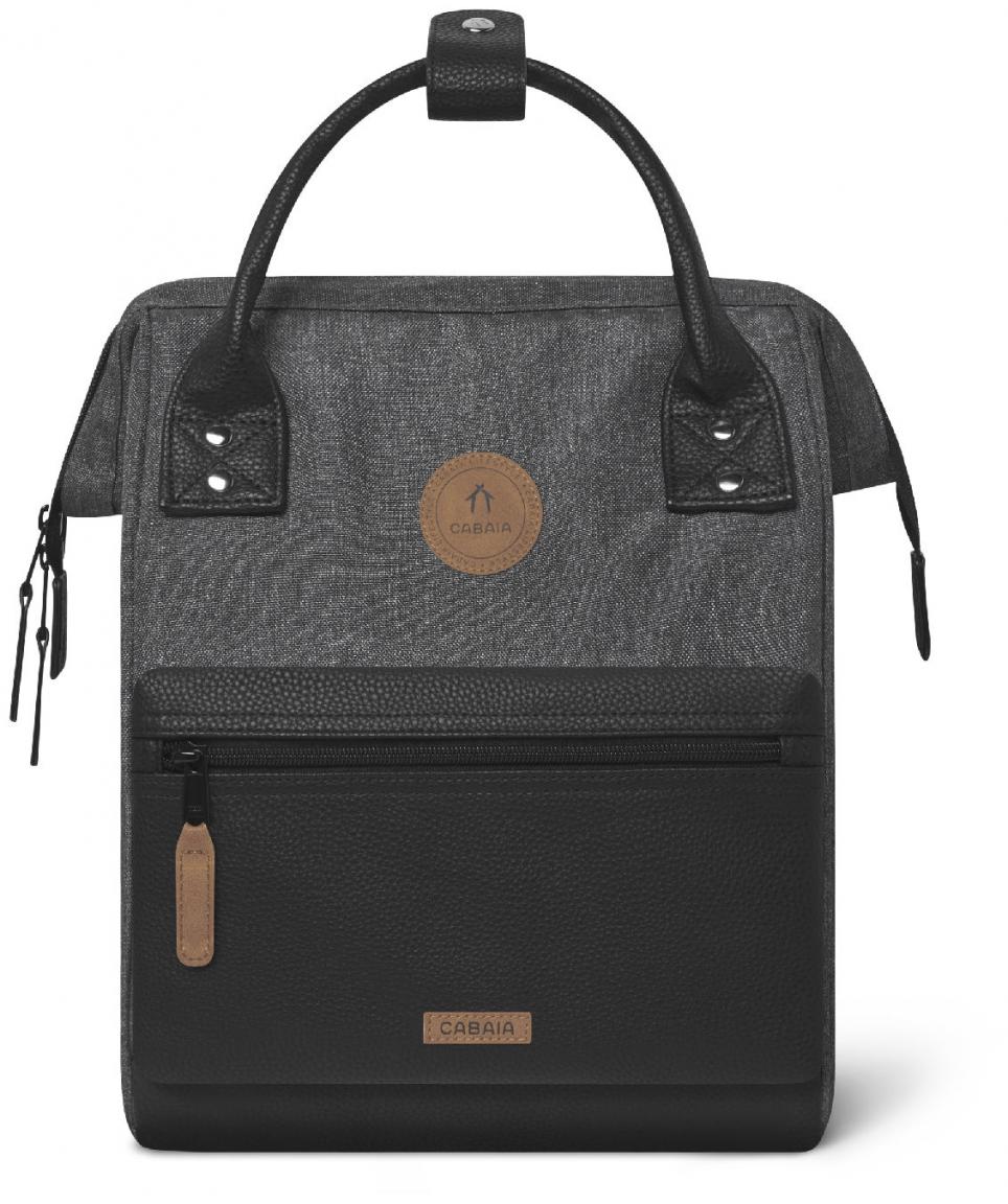 Outdoorrucksack Cabaia grau meliert Luxembourg Small Fronttasche melanged