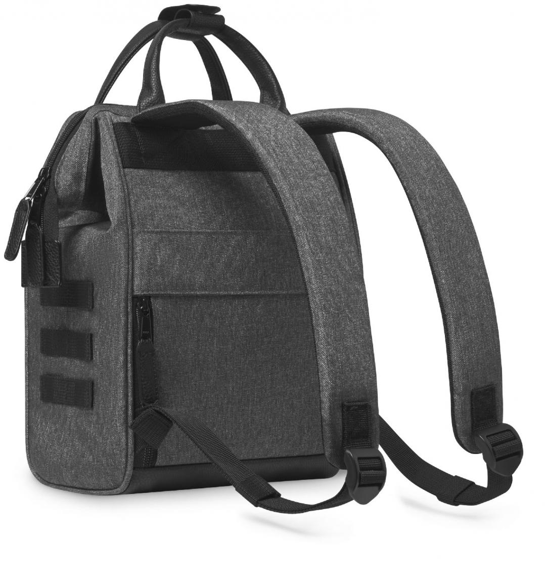 Outdoorrucksack Cabaia grau meliert Luxembourg Small Fronttasche melanged