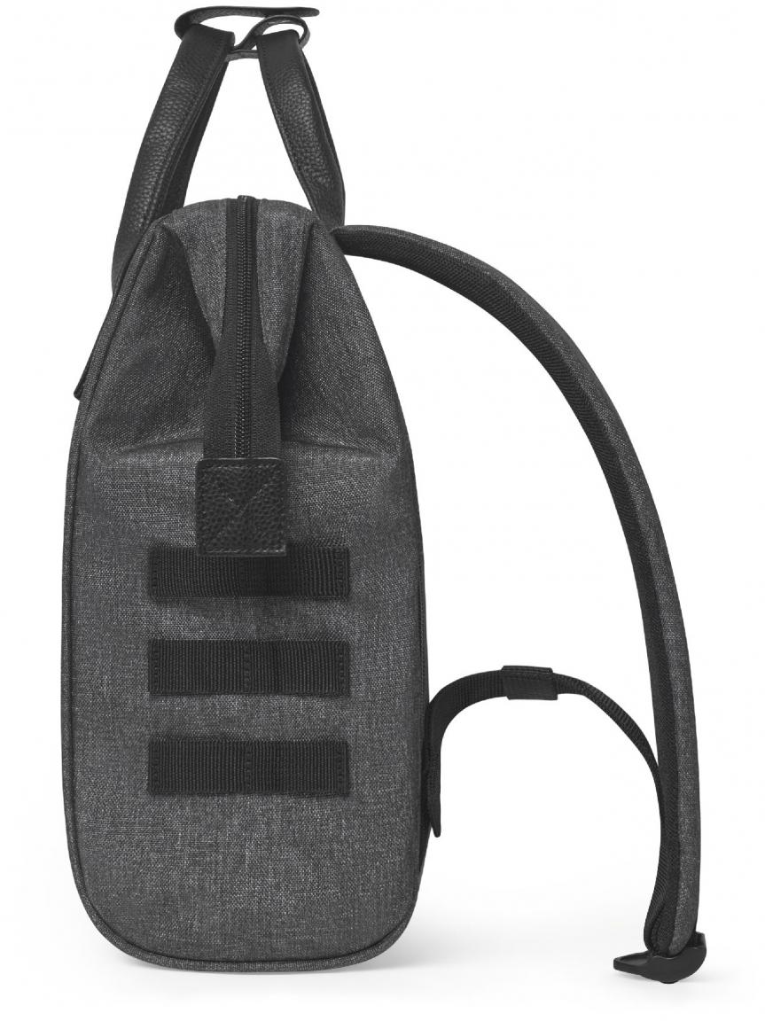 Outdoorrucksack Cabaia grau meliert Luxembourg Small Fronttasche melanged