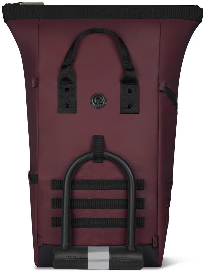 Outdoorrucksack Explorer Perth Burgundy dunkelrot Cabaia Laptopfach