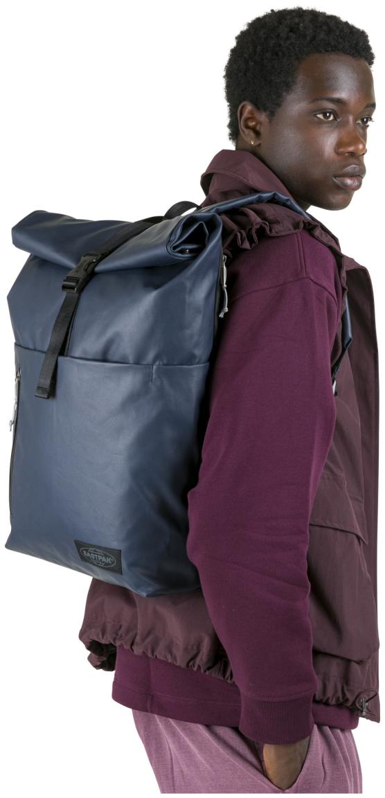 Outdoorrucksack dunkelblau Tarp Navy Eastpak Up Roll beschichtet