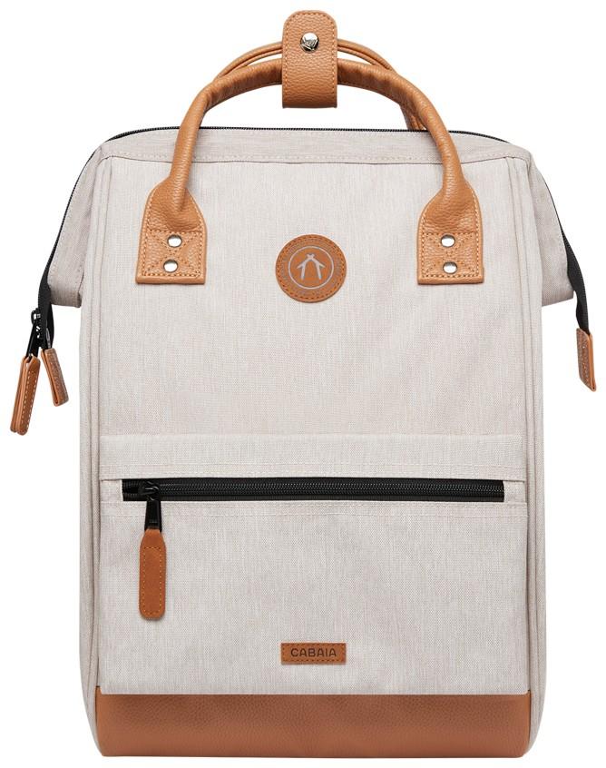 Outdoorrucksack hellbeige Cabaia Adventurer Arequipa wechselbare Fronttasche