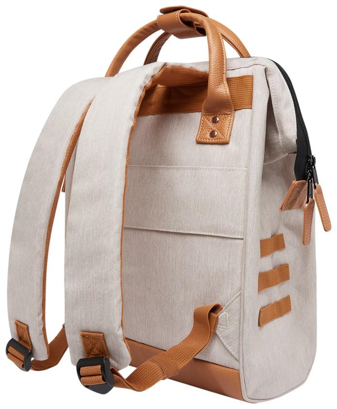 Outdoorrucksack hellbeige Cabaia Adventurer Arequipa wechselbare Fronttasche