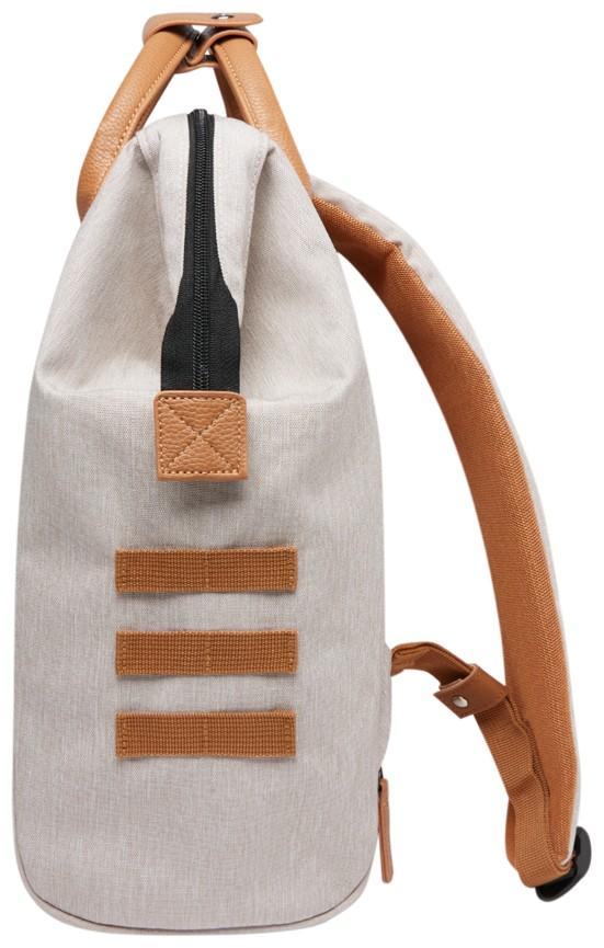 Outdoorrucksack hellbeige Cabaia Adventurer Arequipa wechselbare Fronttasche