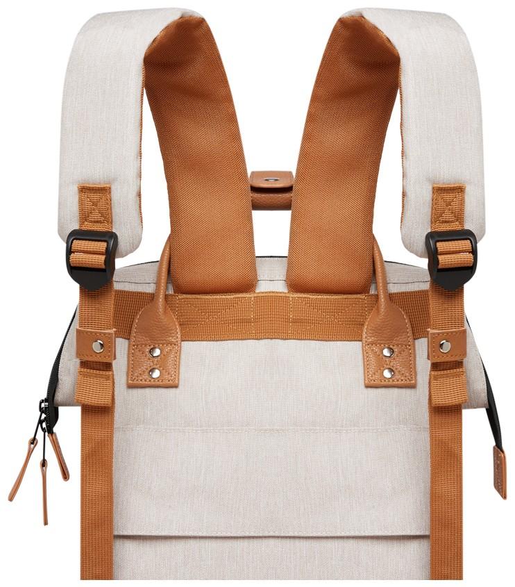 Outdoorrucksack hellbeige Cabaia Adventurer Arequipa wechselbare Fronttasche