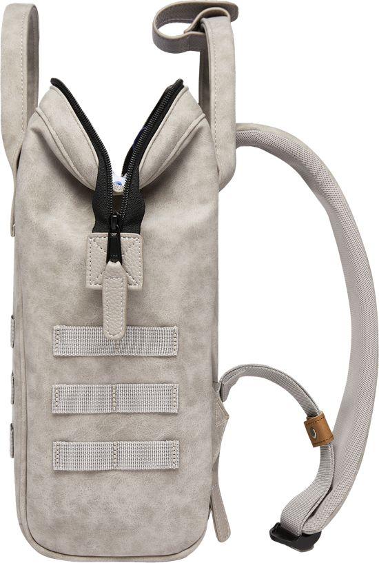 Outdoorrucksack mit Wechsletasche hellgrau wasserabweisend Cabaia Adventurer Reims Small