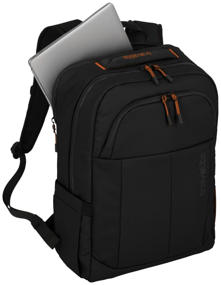 Outdoorrucksack schwarz Travelite Briize Backpack M Black
