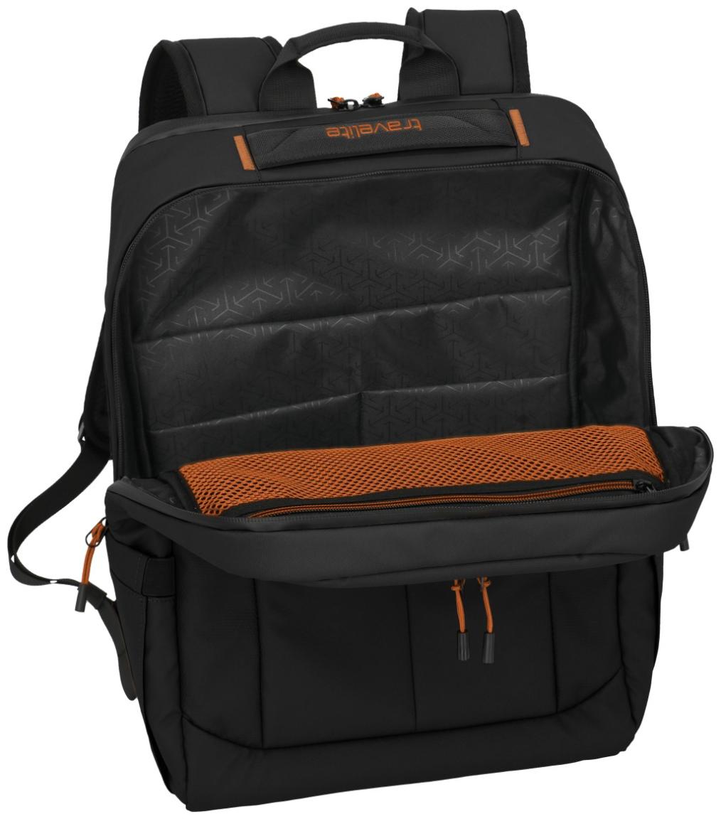 Outdoorrucksack schwarz Travelite Briize Backpack M Black
