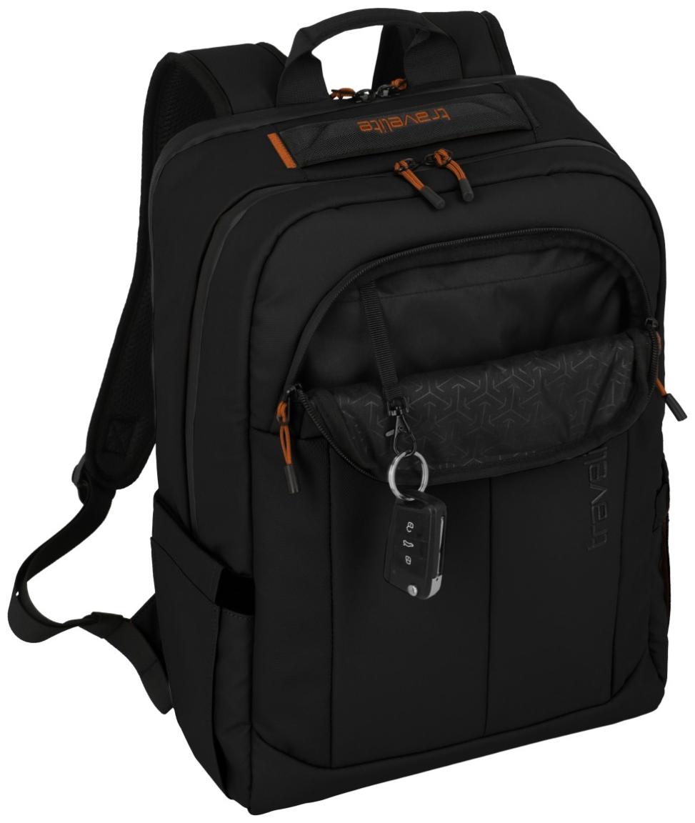 Outdoorrucksack schwarz Travelite Briize Backpack M Black