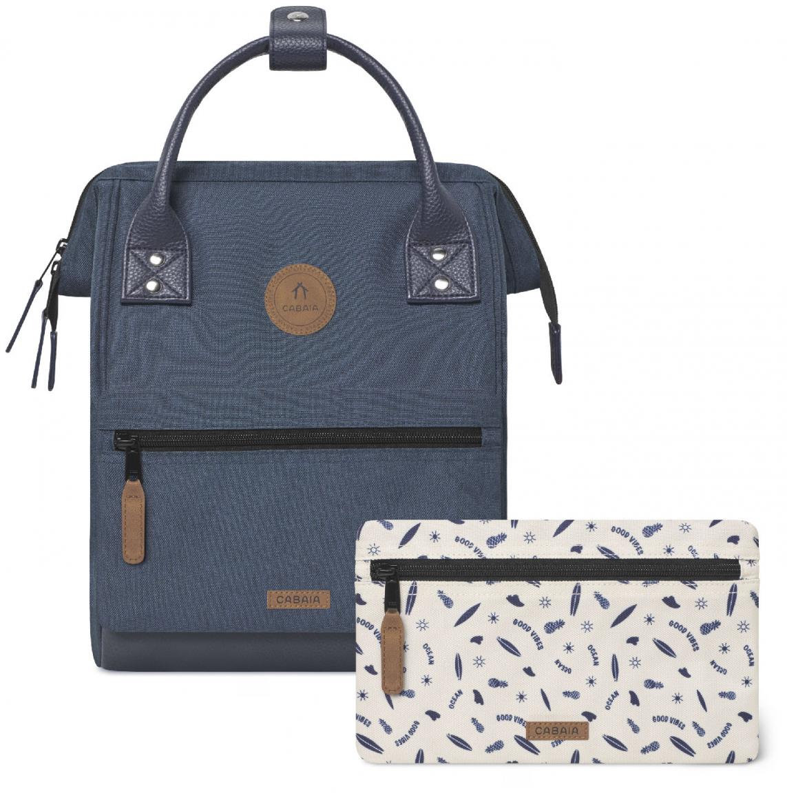 Outdoorrucksack universell Cabaia dunkelblau Port Antonio nachhaltig Small