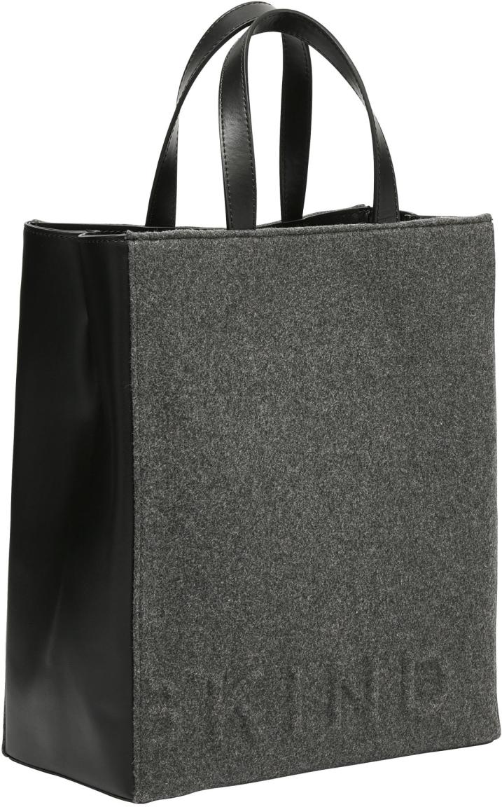 Paper Bag Medium Liebeskind Tote Filz Ledertasche grau Schwarz Aspen