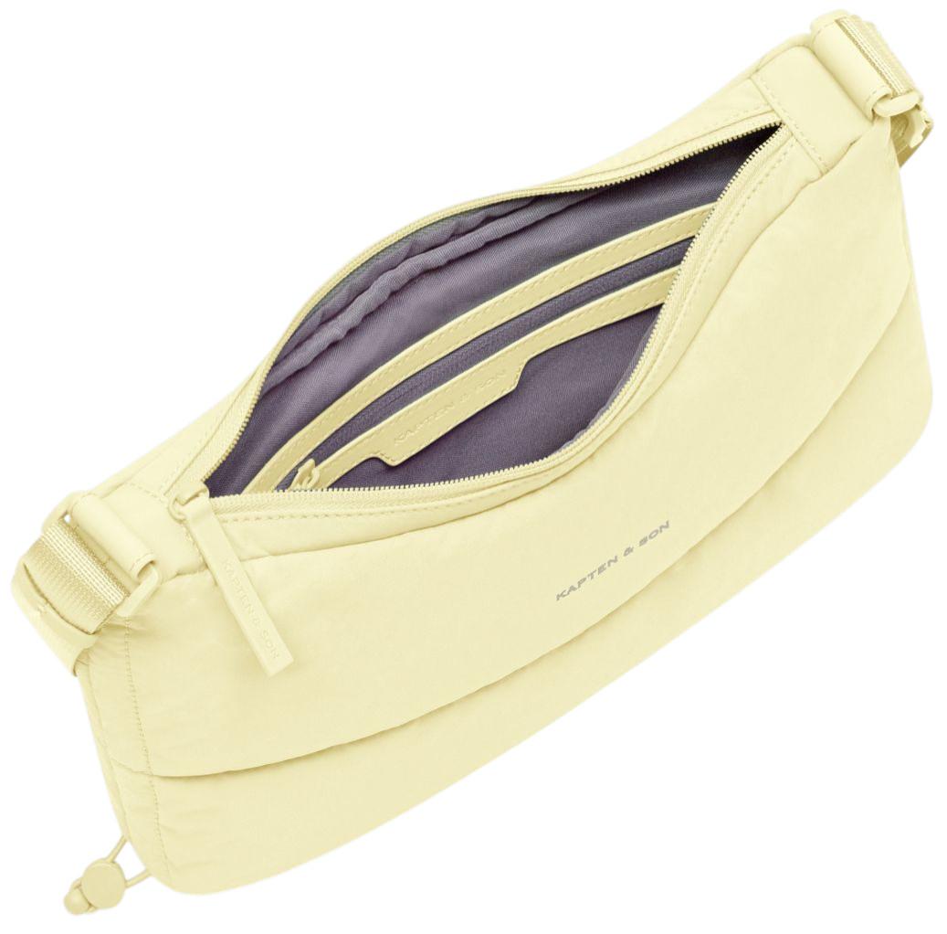 Pastels Puffy Schultertasche Limited Edition Skara Small Butter Yellow nachhaltig