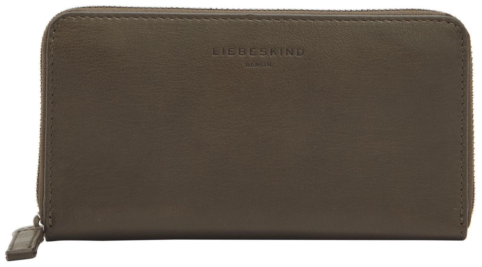 Patsy Sally Nori Green Liebeskind Berlin Damenbrieftasche RFID Schlammgrün