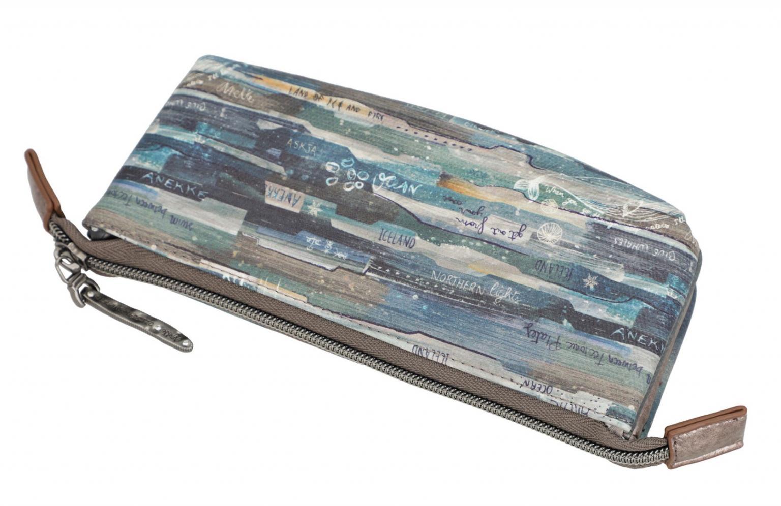 Pencil Case Anekke Iceland Blau Muscheln Wal Federpenal