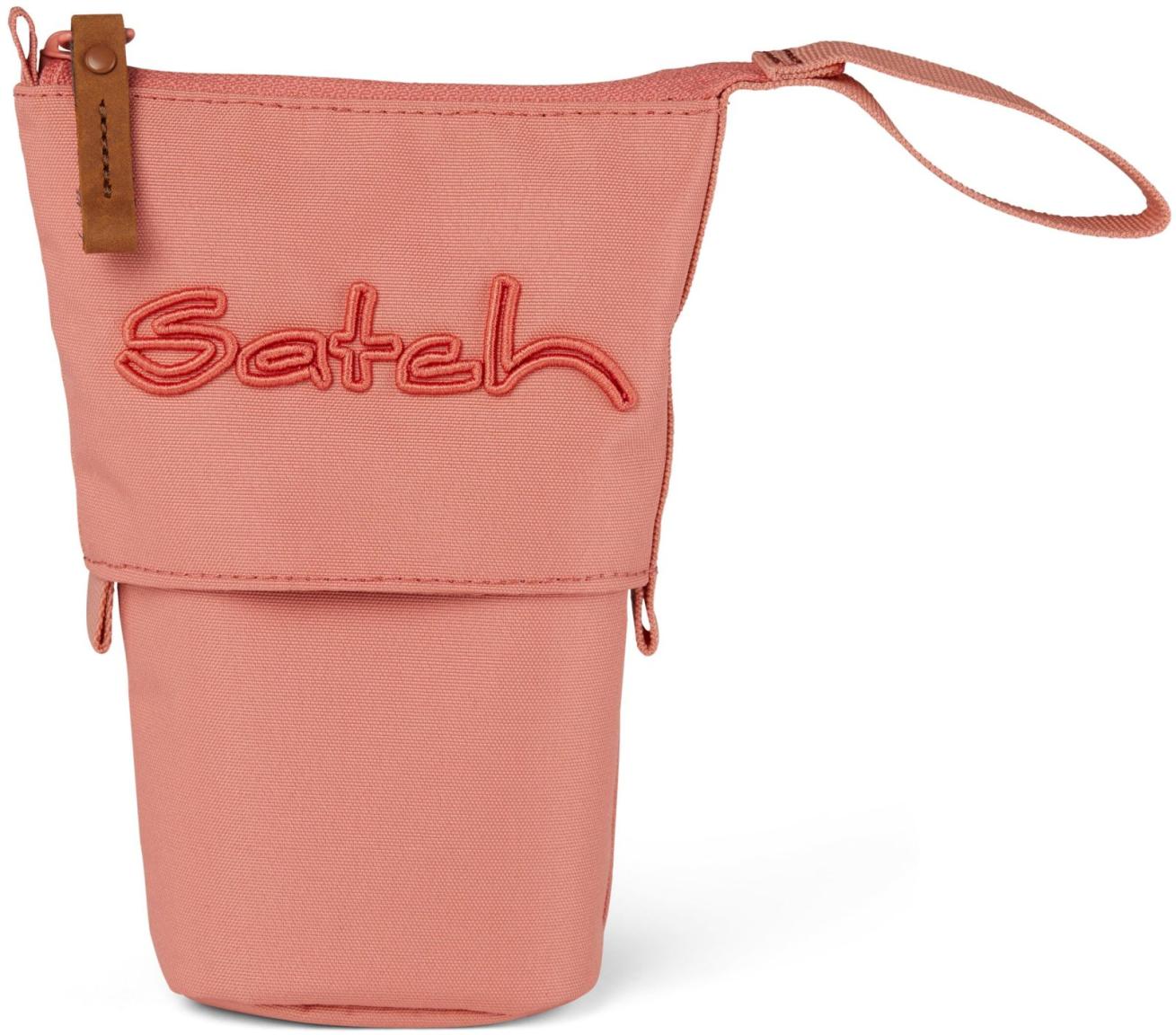 Pencil Slider Nordic Coral Lederdetails Satch Federtasche